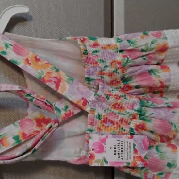 Tommy Bahama Girls Flower Sundress w/Headband - PNK/PUR/WH (Sz 4T) - New w/Tags! - Picture 5 of 10